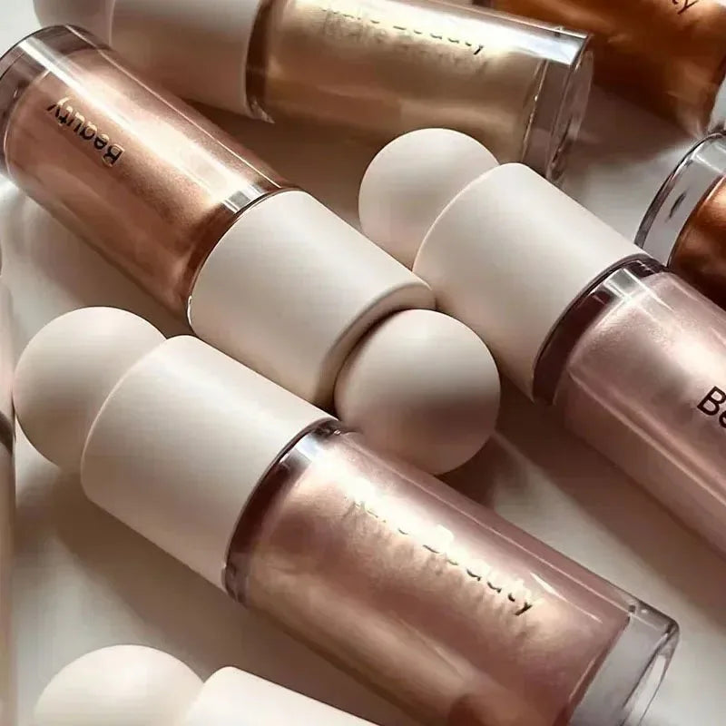 2025 Fashion New Beauty 3-in-1 Liquid Blush Moisturizing Dual-use Waterproof Enlighten Lip Glaze Smooth Lightweight Makeup Care