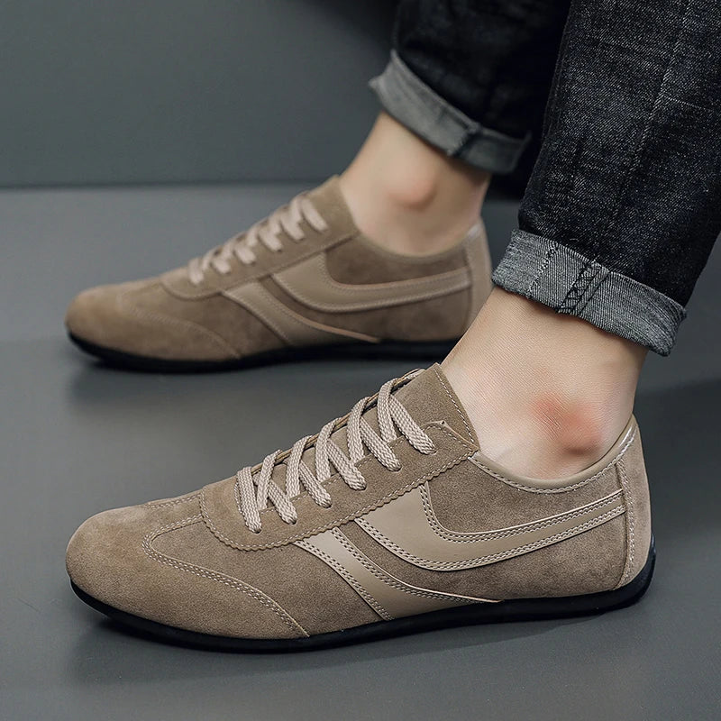 Men's Loafers, Lightweight and Breathable Casual Shoes, Mens Flat Driving Shoes, Soft Sole Slip-on Business Shoes, Moccasins