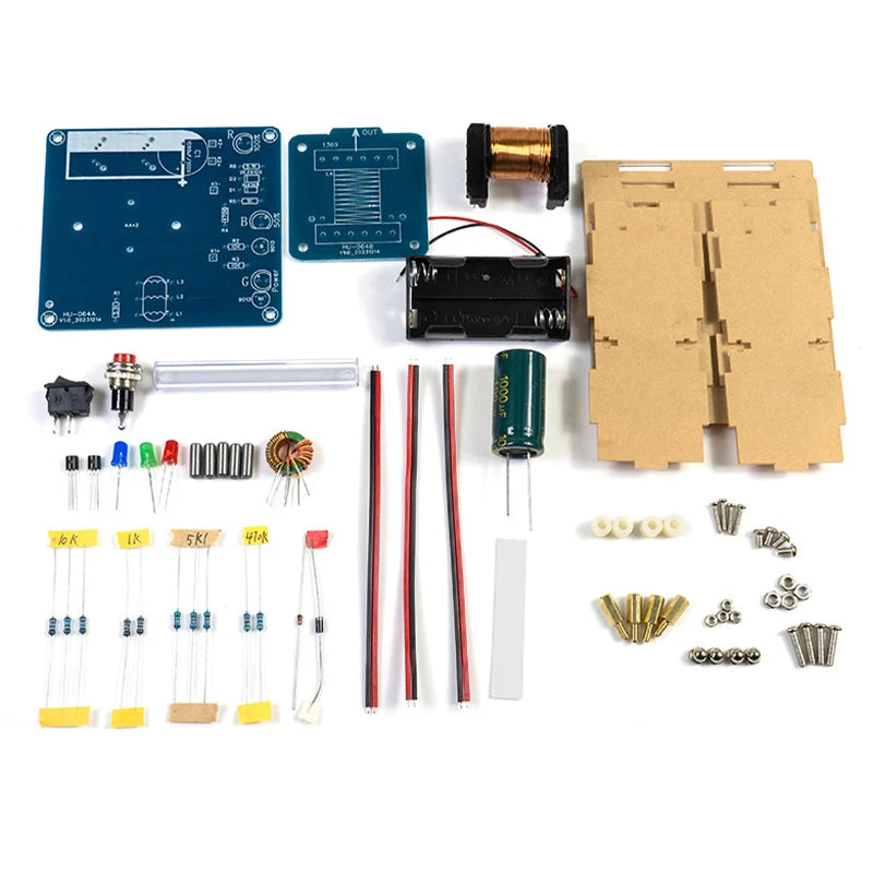 Electromagnetic Gun DIY Electronic Kit Long-range Projectile High-voltage Coil Booster Circuit Board Production Welding Electron