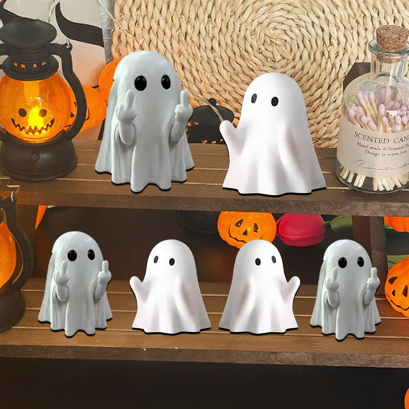 Halloween Ghost Ornament Kids Festival Decorations Ghost Funny  Party Decor Party Horror Anime Toy Desktop Decorations Happy