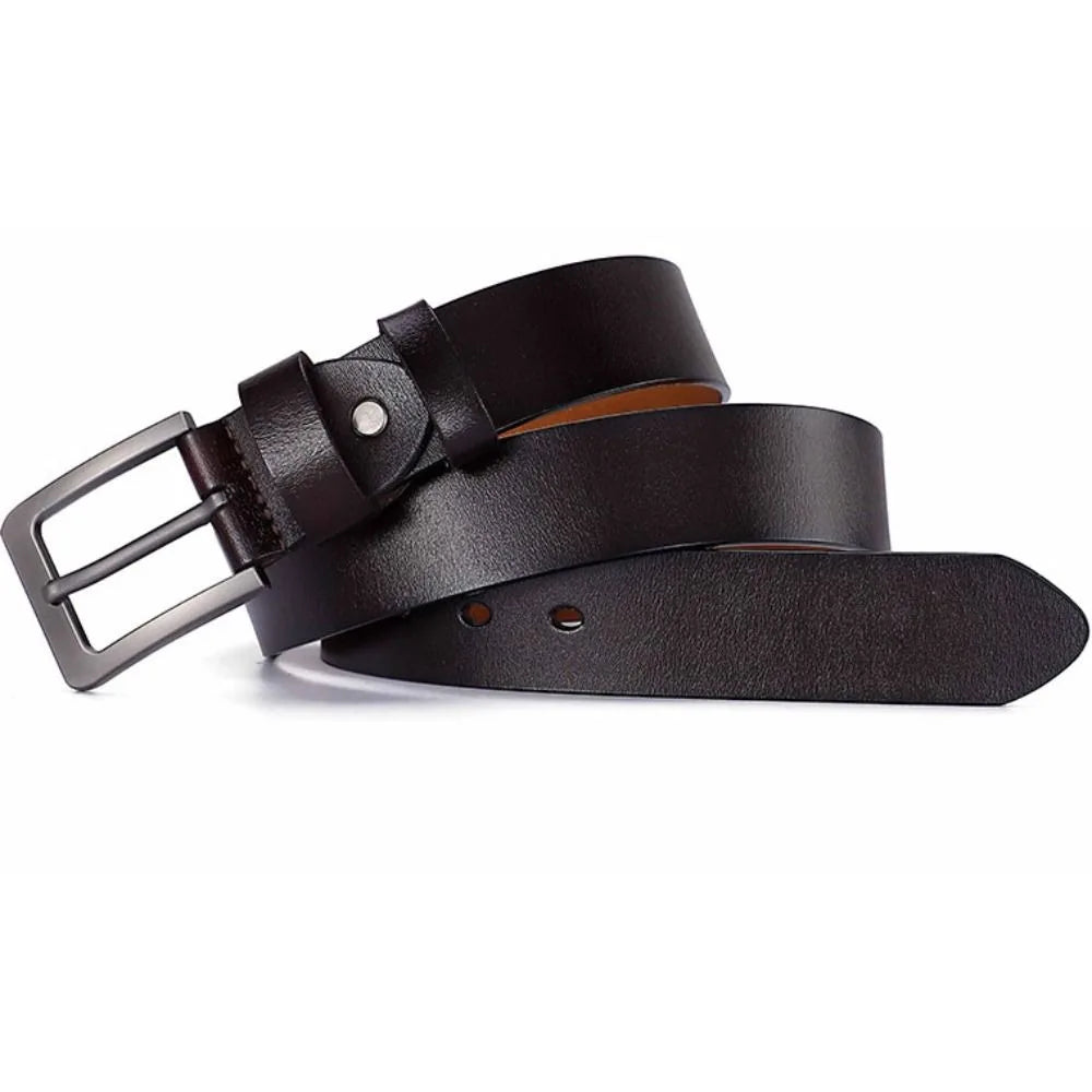 Waist Accessories Retro Men Belt Classic Versatile Leather Belt Durable Waist Belts Daily Wear
