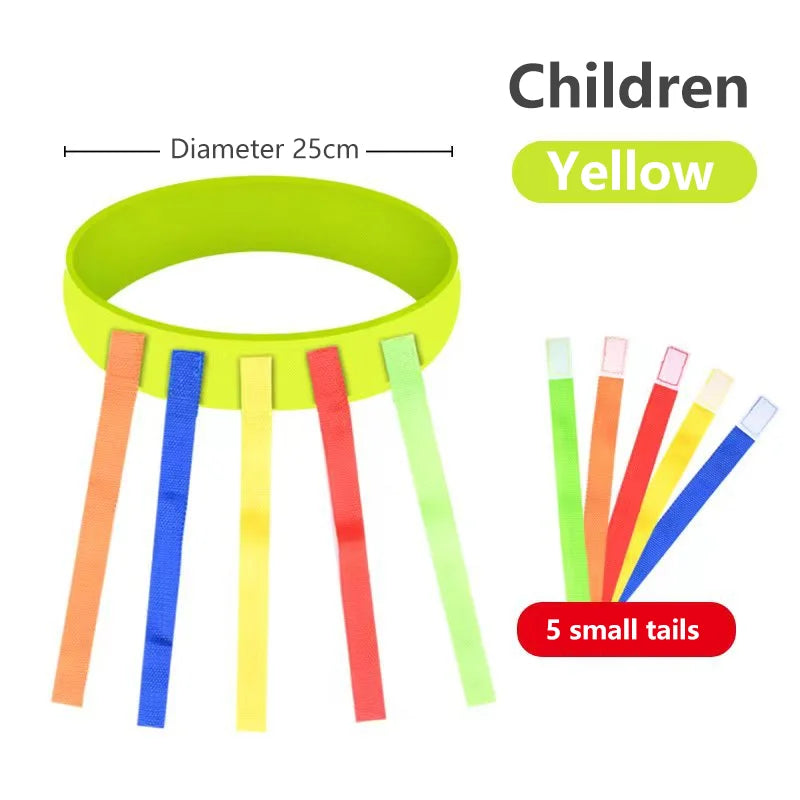 Children Outdoor Funny Game Toy Belt For Kindergarten Kids Catching Tail Training Equipment Teamwork Game Toys for Children