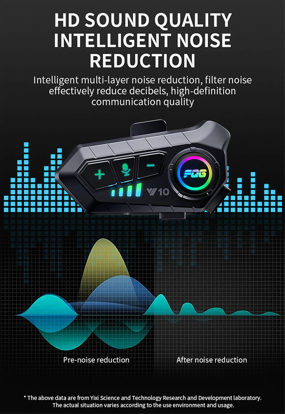 Bluetooth 5.3 Helmet Headset Wireless Hands-free Call Phone Kit Motorcycle Waterproof Earphone MP3 Music Player Speaker for Moto