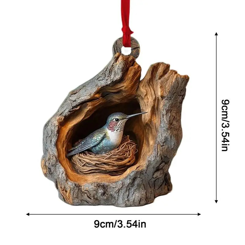 Christmas decorations Acrylic Cartoon Animal Christmas Hanging Ornaments Seasonal Decor For Tree Ceiling Cute Pattern Keepsake