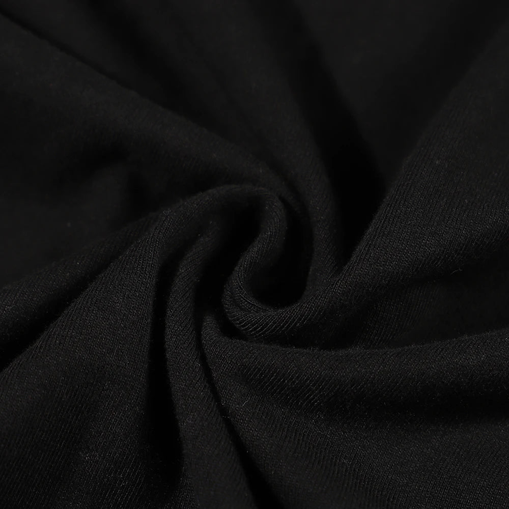 Male t-Shirts Oversized Cotton t Shirts Printed Heisenberg Letter Tshirt Hip Hop Blouse Men's Clothing o-Neck Breathable Tees