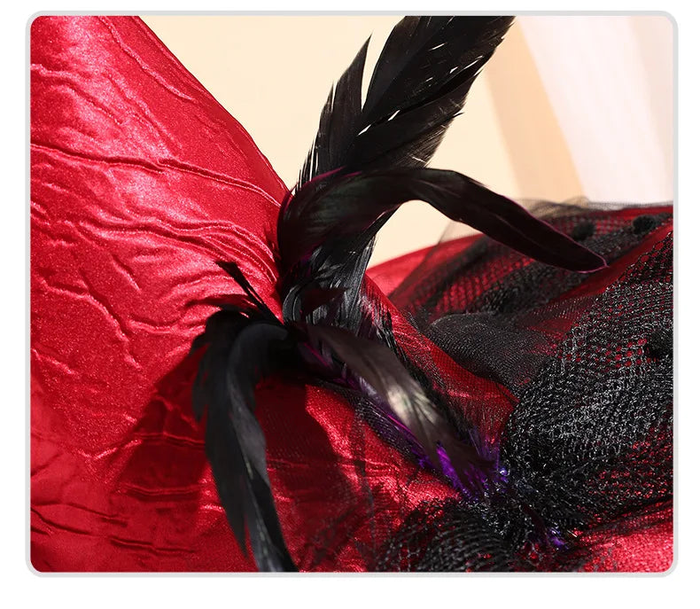 Halloween Easter Ghost Festival Decorations Witch Hats Makeup Dance Props Costumes Party Supplies