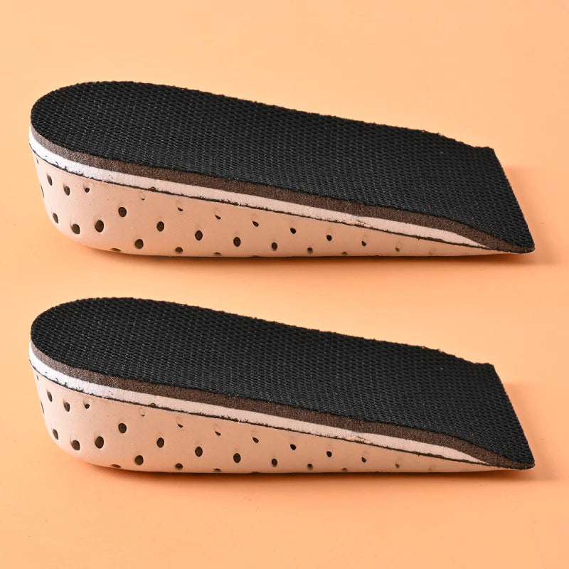 1 Pair Height Increase Insole Breathable Memory Foam Heel Lifting Inserts Shoe Lifts Shoe Pads Elevator Insoles for Unisex