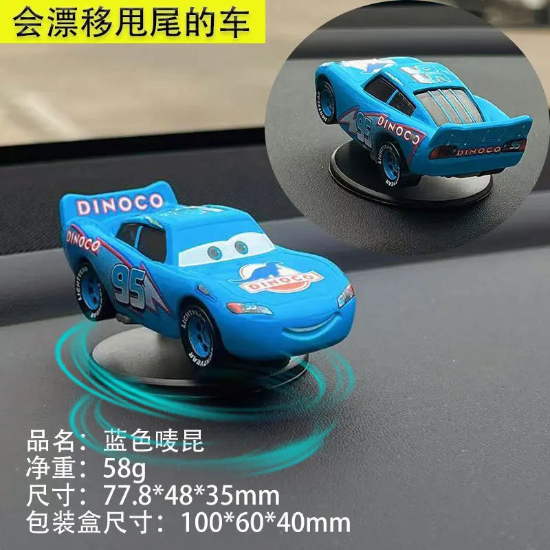 Cars 3 Lightning Mcqueen Drift Rotation Decoration Automotive Dashboard Turning Decoration Automotive Center Console Decoration