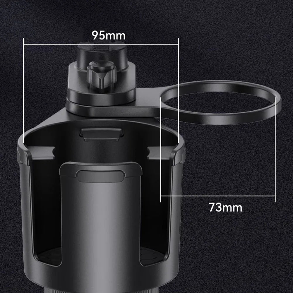 For Car Use For Most Phones 2 In 1 Design 360 Rotation Daily Commute Flexible Car Gadget For Phone And Drinks Water Cup Fitment