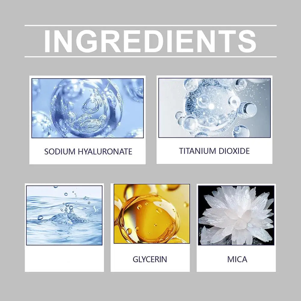 White Makeup Foundation Cream Concealer Halloween Cosplay Make-Up Lasting Cream Cosmetics Halloween Face Long Face White