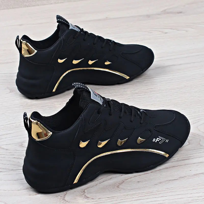 Men's Shoes 2025 Summer New Sneakers for Men Lightweight Soft Unisex Leather Comfort Platform Vulcanized Shoes Zapatillas Hombre
