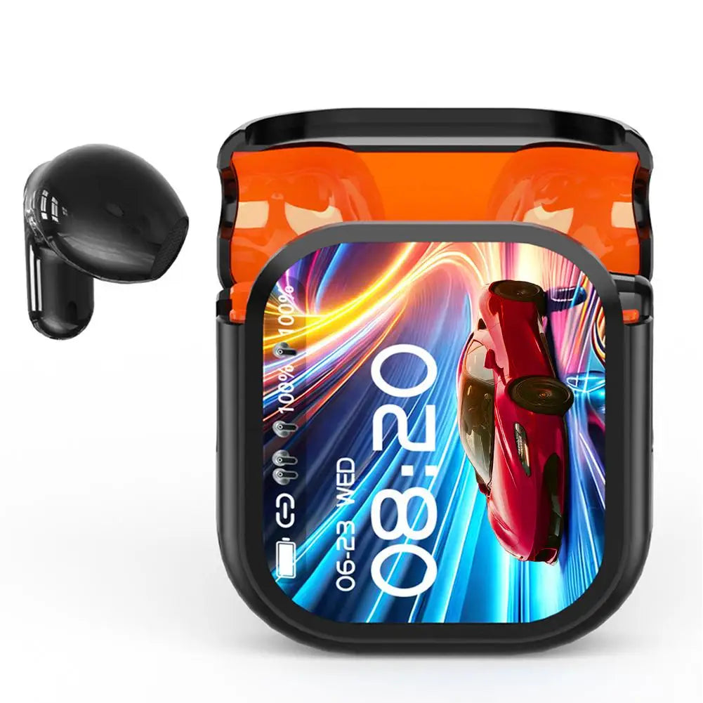 Wireless Bluetooth Earphones Sport Earbuds HiFi Stereo HD Mic Call Headphones LED Screen Headset 2025