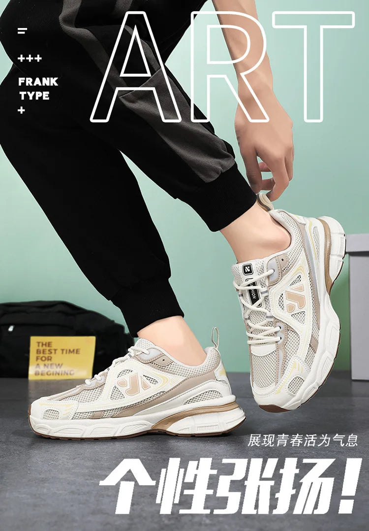 Men's Shoes Fashion Outdoor Casual Shoe Lace Up Platform Sneakers Comfort Running Shoes for Men Training Shoes Tenis Masculino