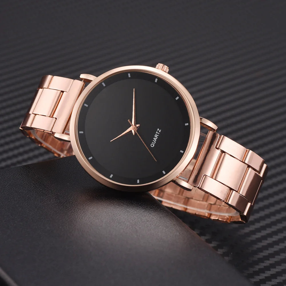 2024 New Women Watches reloj mujer Fashion Rose Gold Luxury Lady Watch For Women Business Wrist Watch Relogio Feminino Gift