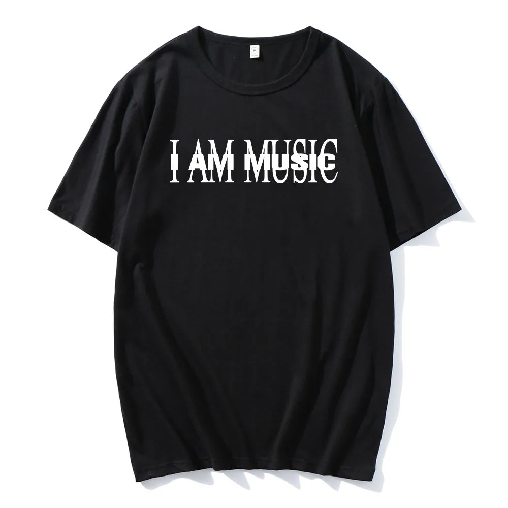 Men Tees I Am Music Album Playboi Carti T-shirt 2025 New Album Printing Tshirts Summer Cotton High Quality Tee-shirt O-neck Tops