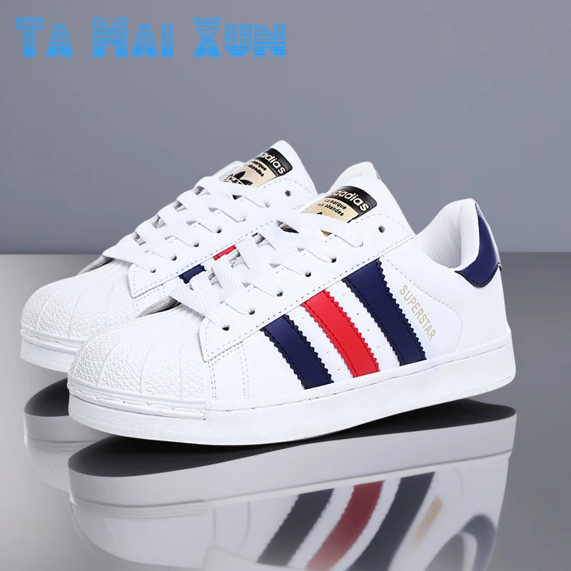 Couple Boardshoes Simple Basics Versatile Comfy Casual Light Walking Shoes New Hot Selling Men Women Student Little White Shoes