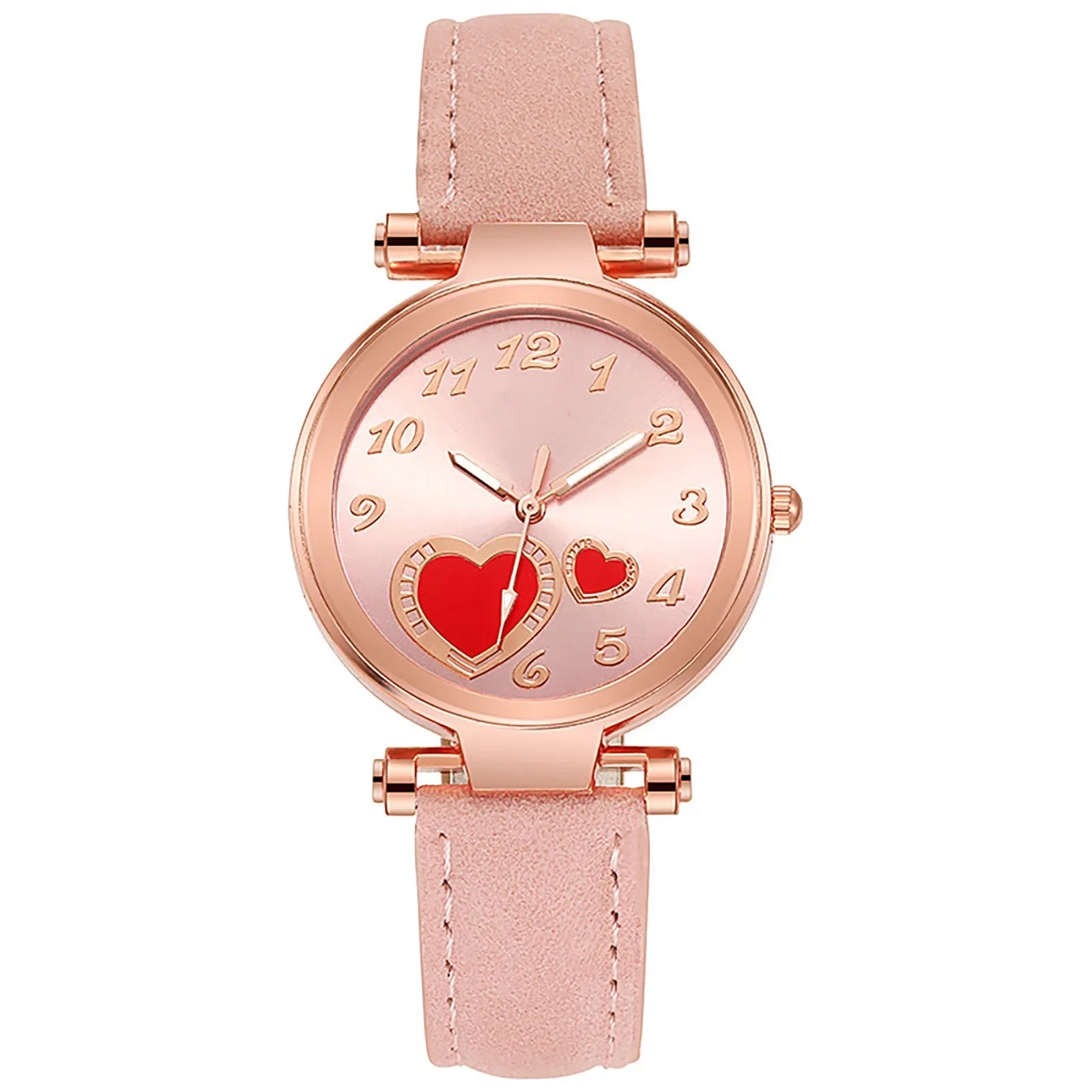 Women's Watches Love Luxury Fashion Ladies Watch Leather Watch Women Female Quartz Wristwatches Montre Femme Relogio Feminino