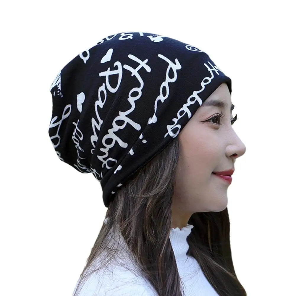 Winter Women Hat Warm Beanie Hats Cap Turban Tube Bandana Headband Outdoor Head Face Scarf Neck Warmer Collar Headwear Kerchief