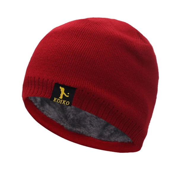 Men Winter Hats For Men Women Knitted Hat Beanie Hat Cap Fur Skullies Beanies шапка мужская Homme Skull Gorro шапка Bonnet Caps