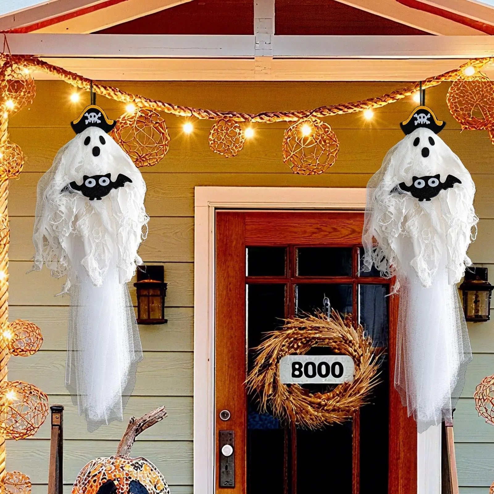 Halloween Ghost Decor Scary Holiday Decor Ghost Props Party Supplies Home Decorations For Outdoor Indoor Haunted House Yard