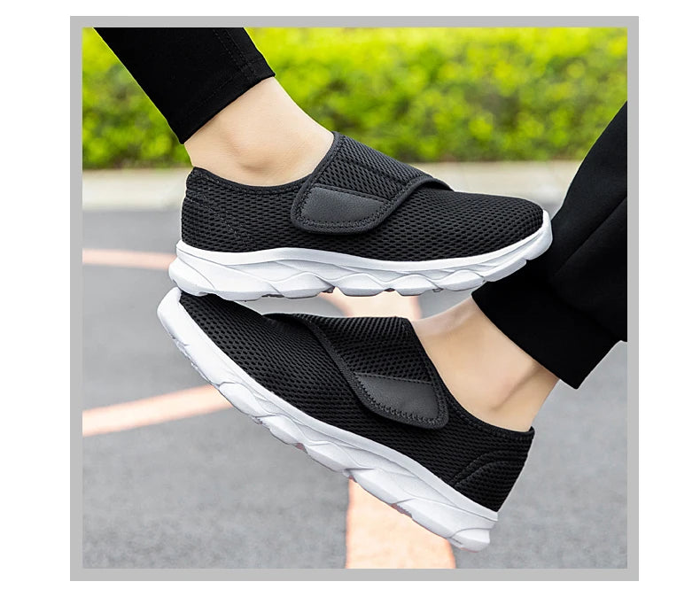 Men Orthopedics Wide Feet Swollen Walking Casual Sneakers Fashion Thumb Eversion Adjusting Soft Comfortable Diabetic Man Shoes