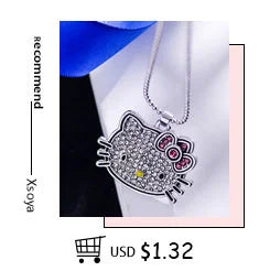 Goth Accessories Women's Neck Chain Jewelry on the Neck Friends Watch Necklace for Women Punk Pendant Vintage Kpop Fashion