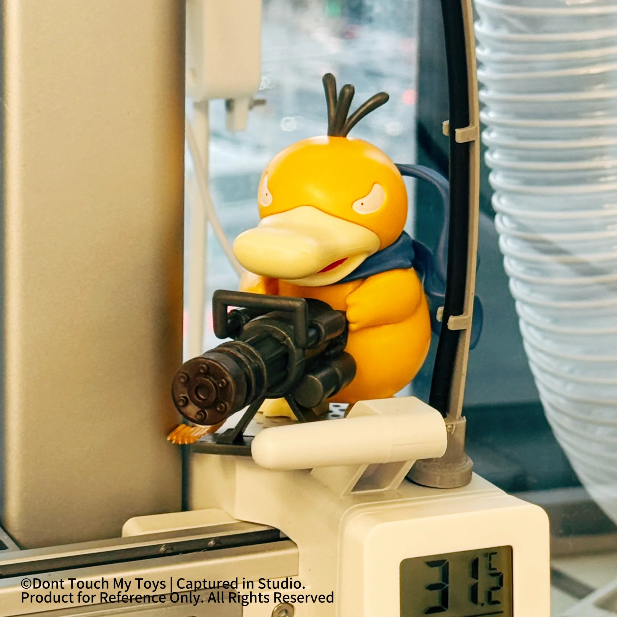 Trendy Gk Toy Series Gatling Du Collectible Model Car Decoration Desktop Ornament Gift for Men Adult PVC Material