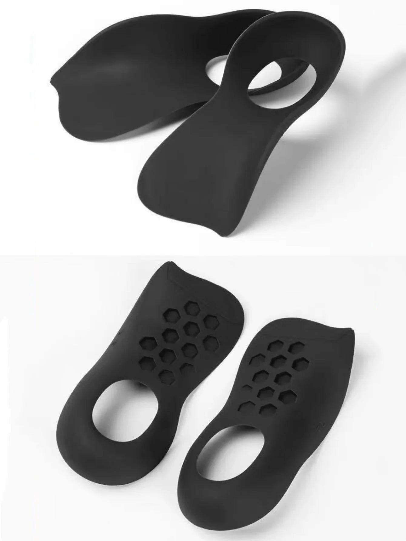 1 Pair Orthotic Insoles For Flat Feet O-Shaped Legs And Plantar Fasciitis - Unisex Arch Support Shoe Inserts