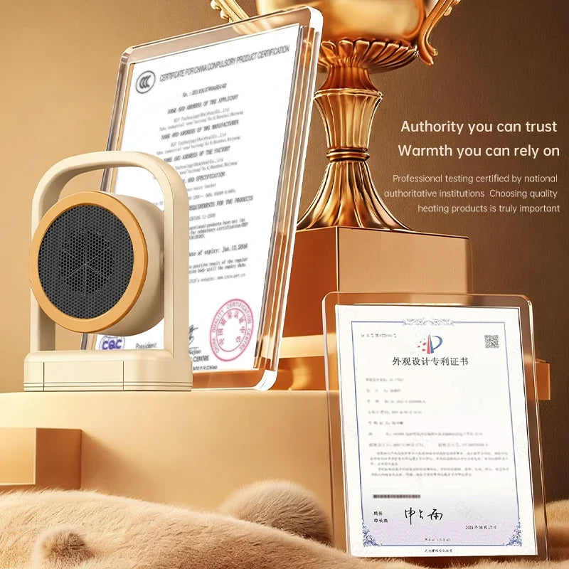 Xiaomi Mini Electric Heater Fast Heating Portable Warmer Energy Saving Heater Power Failure Protection For Office Bedroom Use