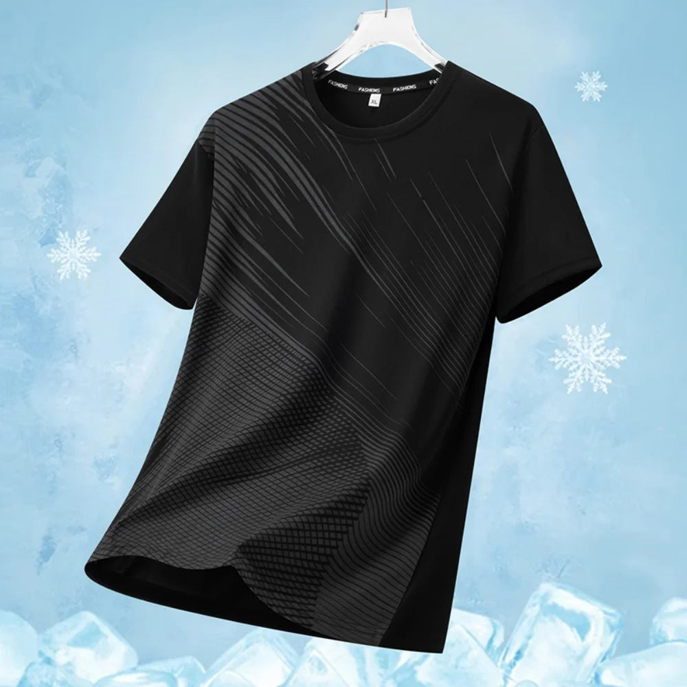 Men's T-Shirt for Summer Casual Oversized Loose T-Shirt Fashionable Running Sportswear Graphic T Shirts Fashion Streetwear Tee