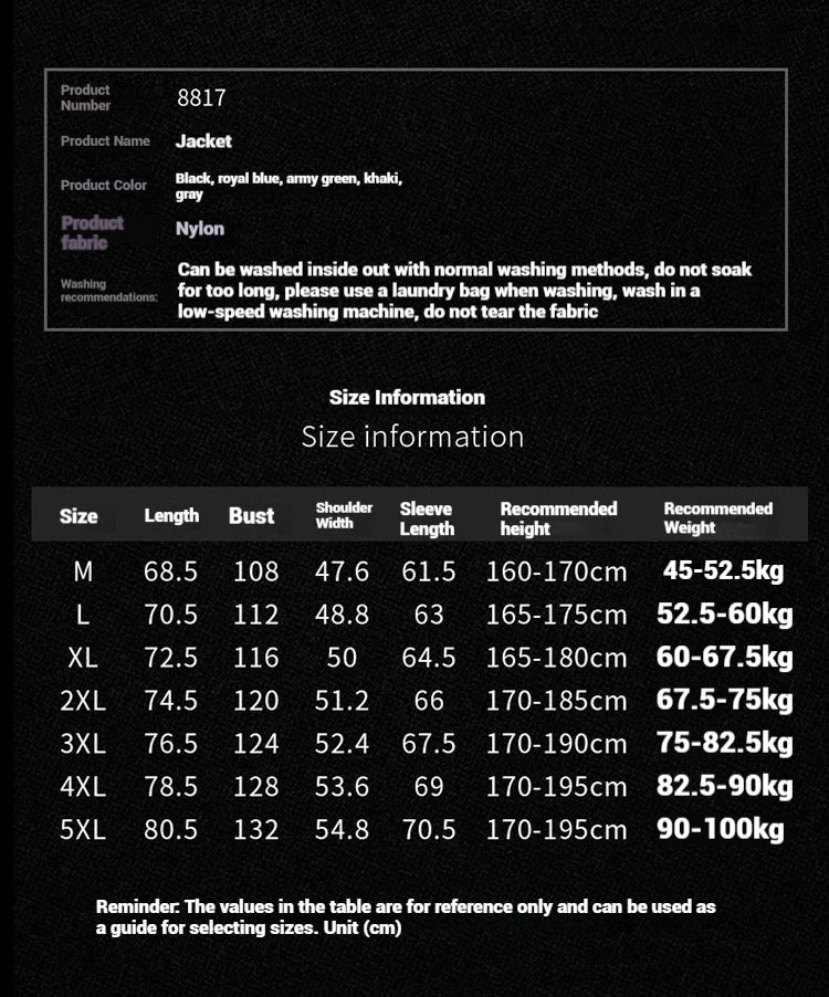 Mens Hooded Jacket 2025 New Lightweight Assault Windbreaker Large Size Thin Style Multi Pocket Casual Outdoor Spring Autumn Coat