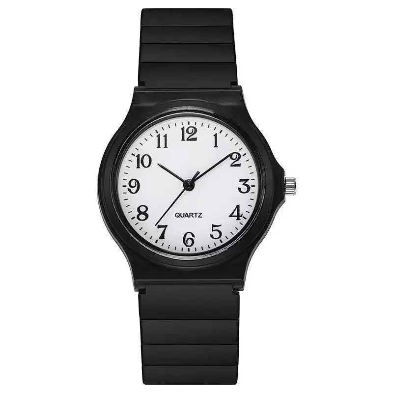 Black Watch For Women Silicone Strap Wristwatch Quartz Watches Women Clock Ladies Watch Gift Reloj Mujer relojes de mujer