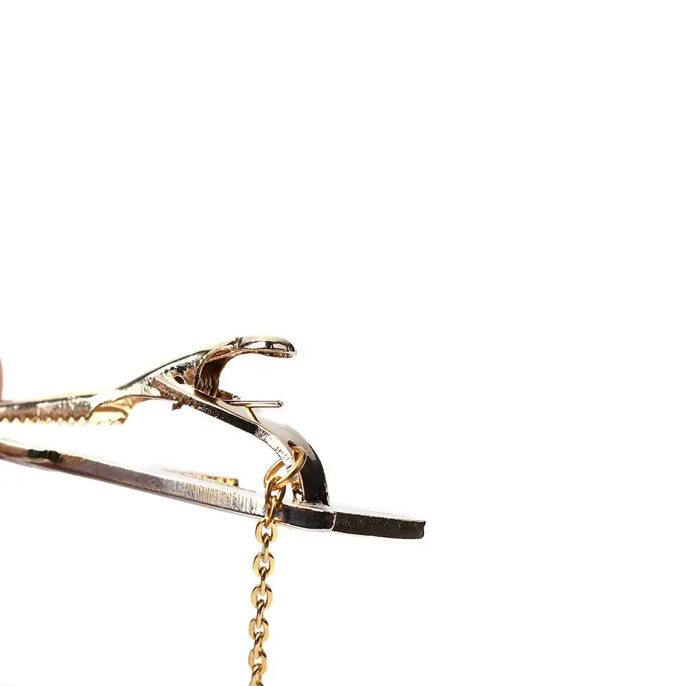 Gentleman Fashion Wedding Gifts Metal Accessories Jewelry Necktie Clip Aircraft Clips Men Tie Clip Shirt Tie Pin