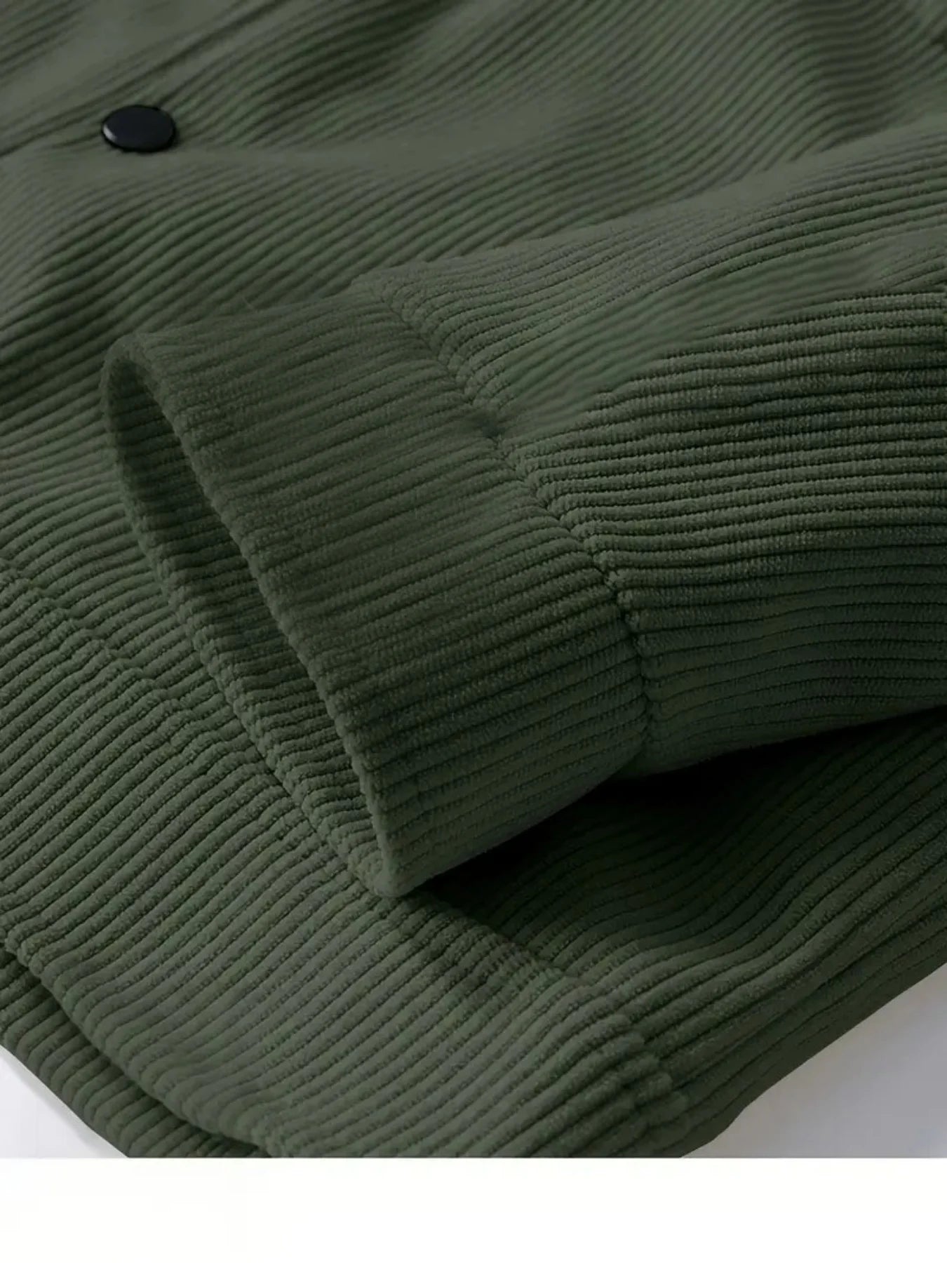 The 2025 new autumn corduroy jacket for men with a lapel, a trendy Japanese style loose coat