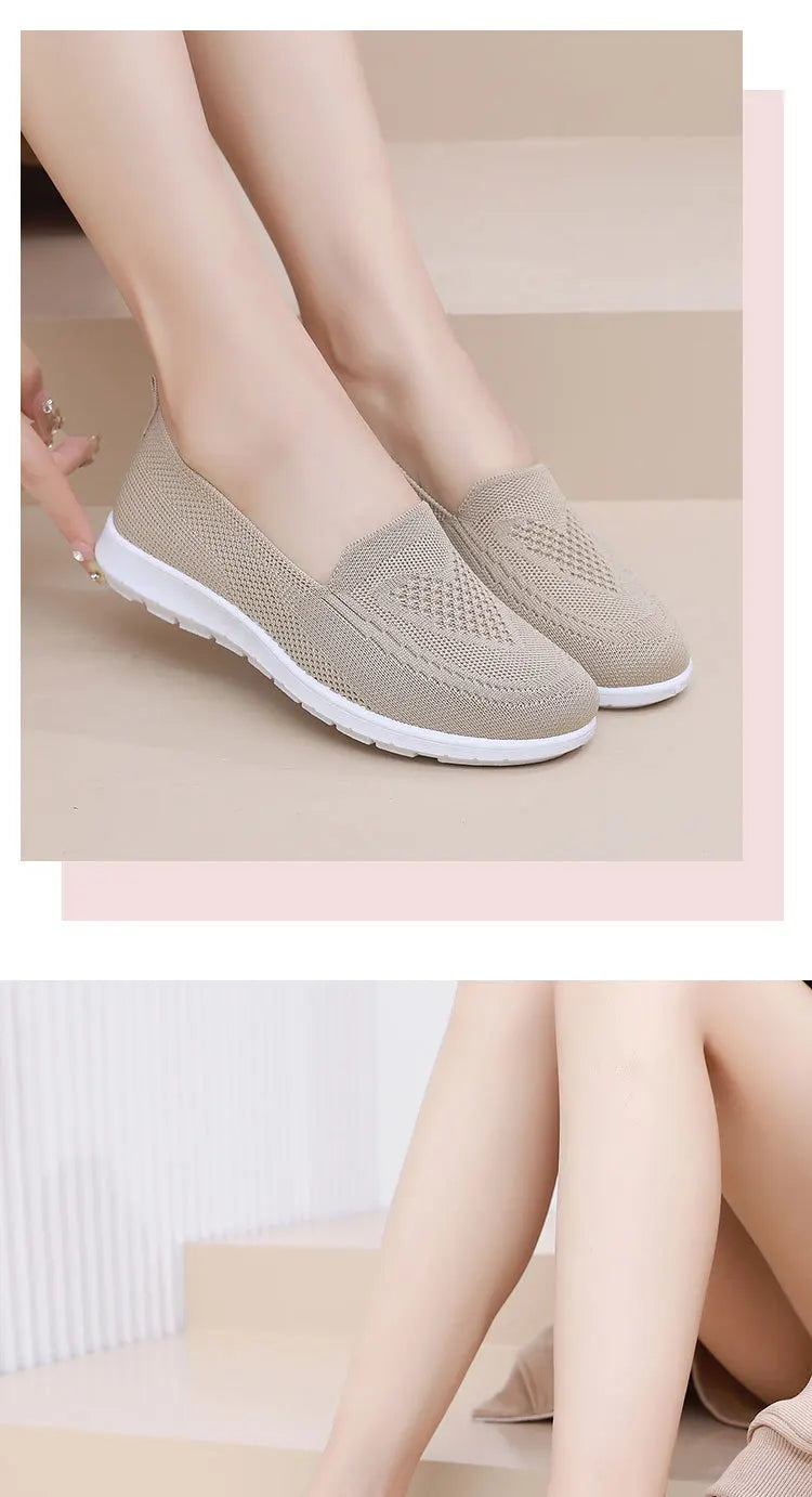 Women's Shoes Spring Summer Casual Breathable Chunky Sole Flat cheap shoes clearance