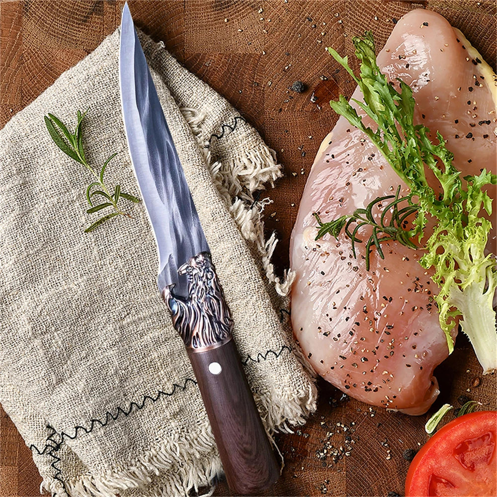 Forged Boning Knife Kitchen Knife Stainless Steel Household Vegetable Meat Cleaver Slicing Knife Cooking Knife Kitchen Tools