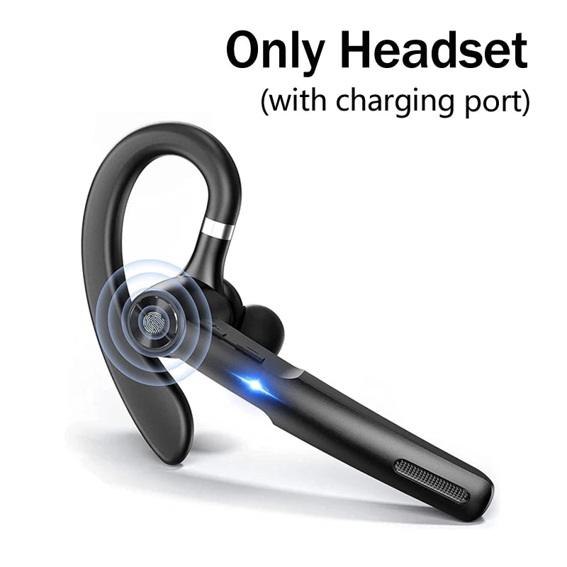 Wireless Headphones Bluetooth Headset With Microphone Earphones  Handsfree Noise Canceling Audifonos Talking Business Driving