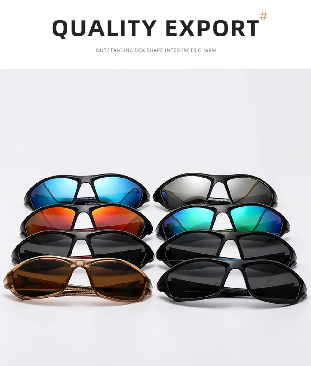 Fashion Sports Polarized Sunglasses Men Women Fishing Hiking Running Cycling Mountaineering Sport Man Sun Glasses UV400 Eyewear
