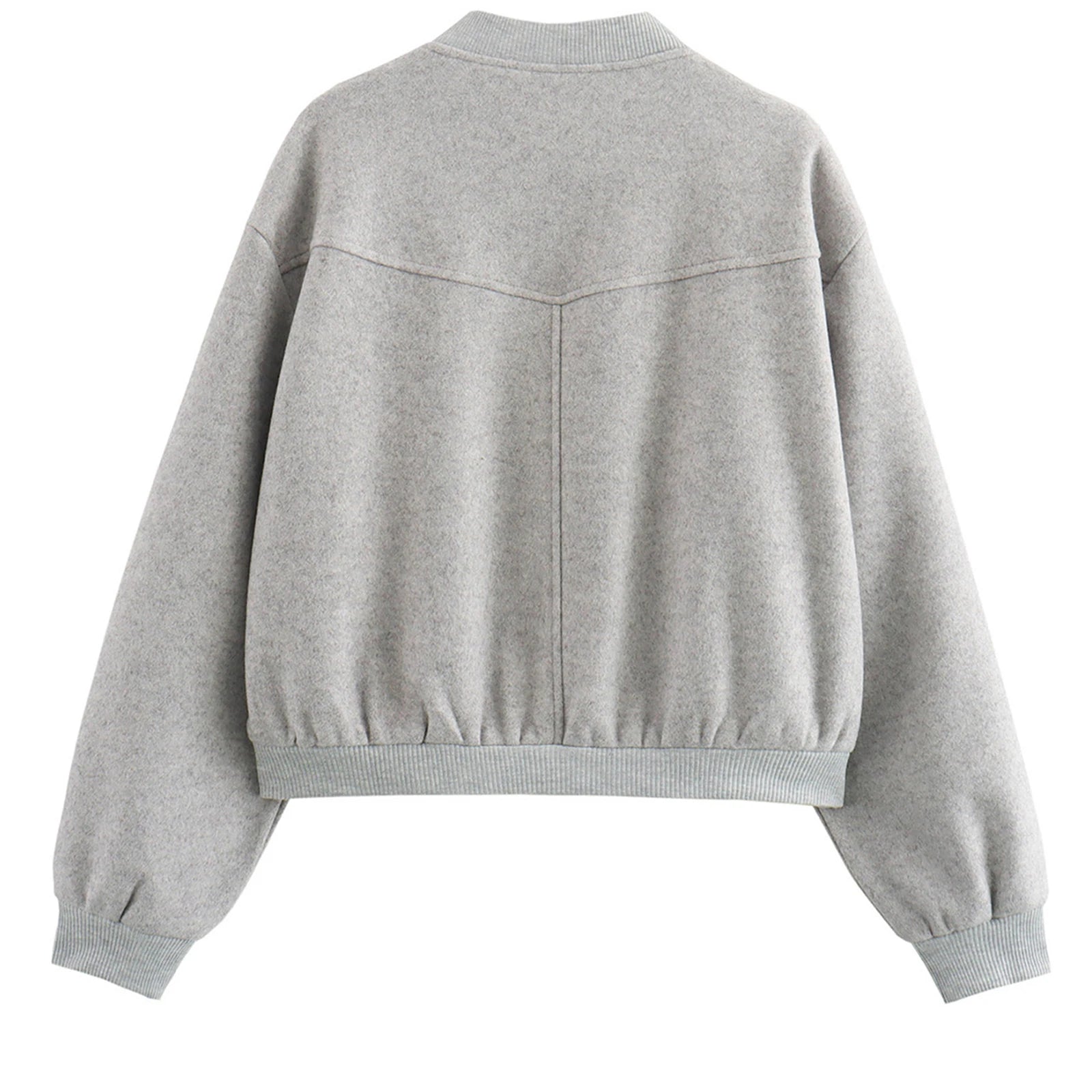 Women Jacket Cropped Bomber Jackets For Women Tweed Jacket Woman Fashion Long Sleeve New In Short Coats chamarras de mujer