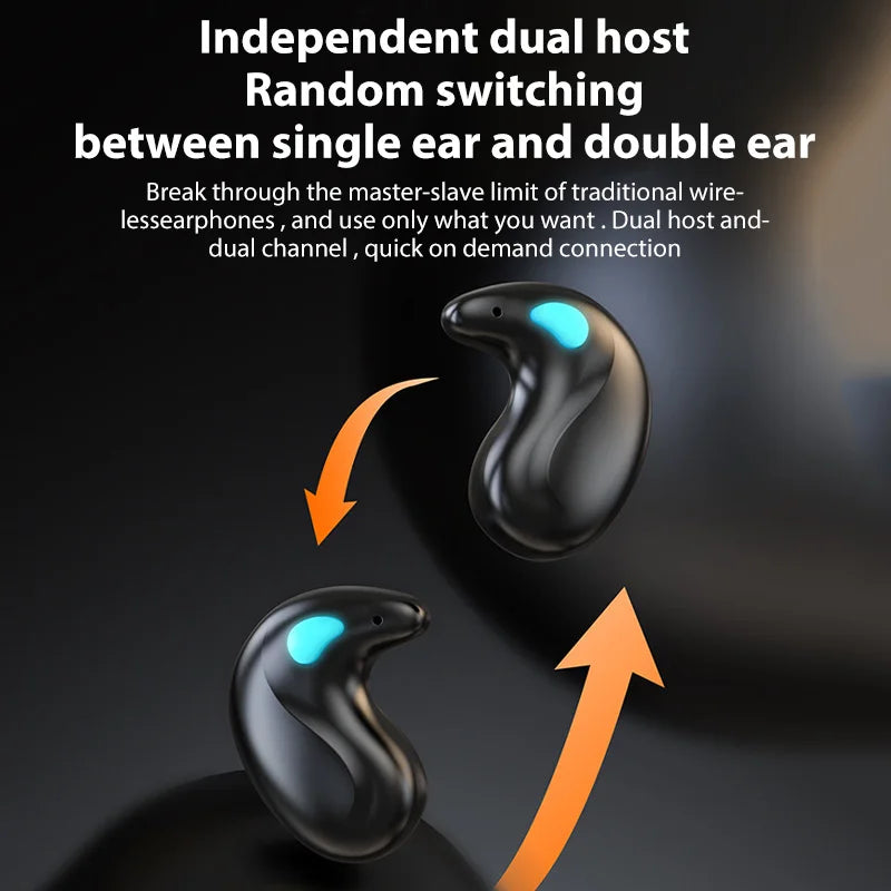 2025 X55 Bluetooth Wireless Headphones Earbuds Ear Hooks Bluetooth Earphones Bass Noise Reduction Earbuds HiFi Stereo Headsets