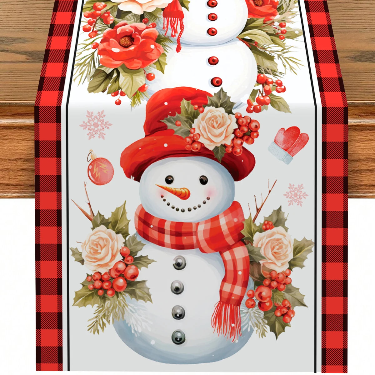 Christmas Table Runner Merry Christmas Decoration for Home Xmas Party Decor 2025 Navidad Notal Noel Ornament Happy New Year 2026