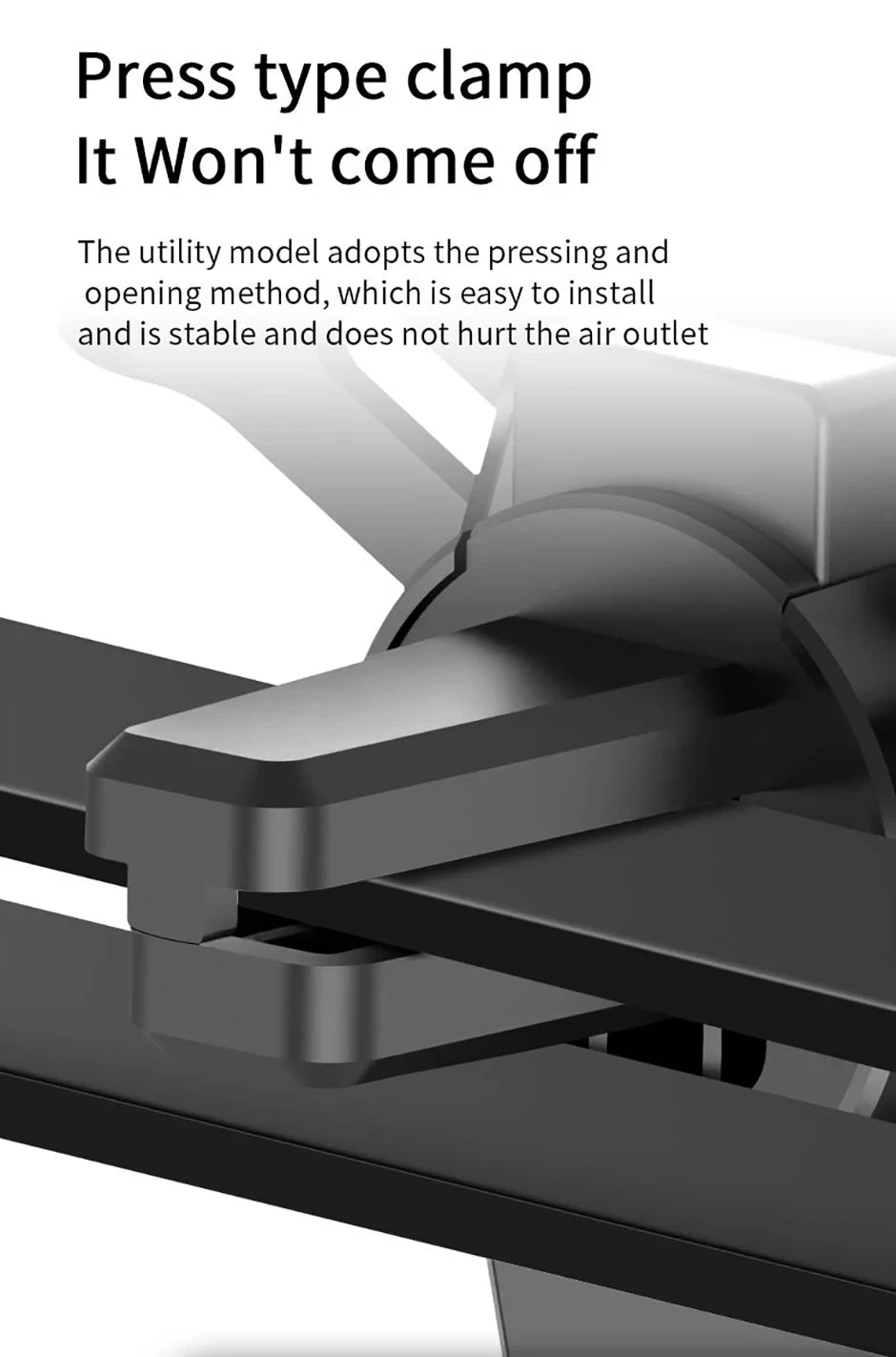 Car Mobile Phone Bracket Automatic Multifunctional Car Air Outlet Gravity Navigation Bracket Universal Mobile Phone Bracket