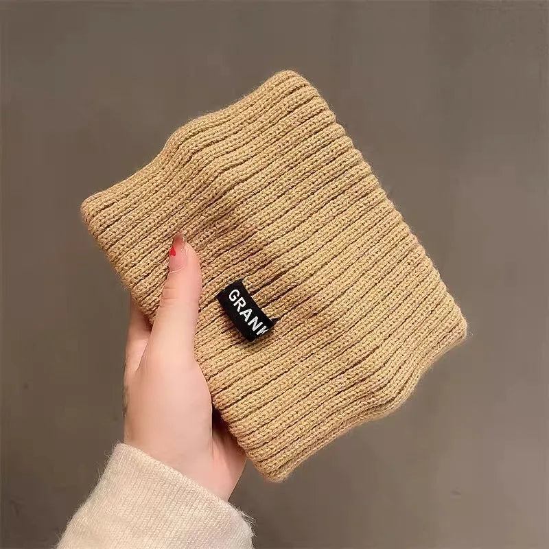 Autumn and winter sports knitted wool confinement hair band women's thermal cover headscarf hair accessories
