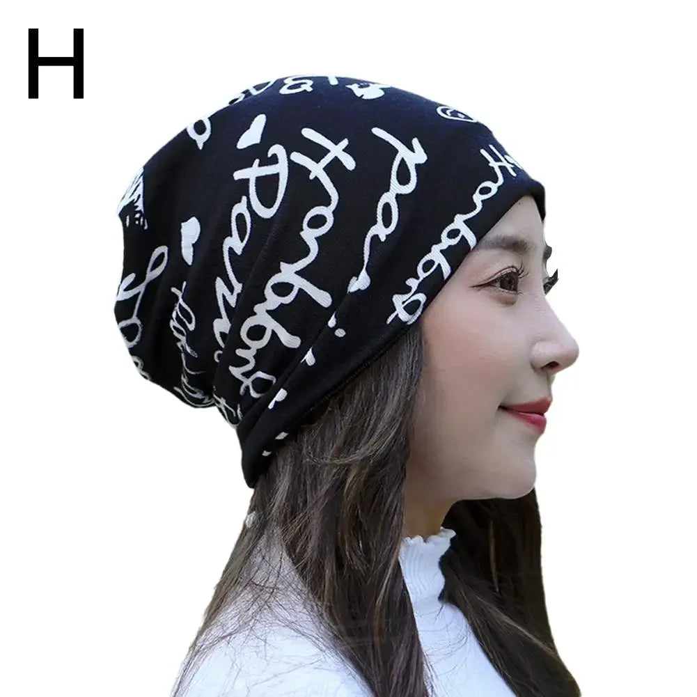Winter Women Hat Warm Beanie Hats Cap Turban Tube Bandana Headband Scarf Headwear Neck Outdoor Head Kerchief Face Collar Wa C1B1