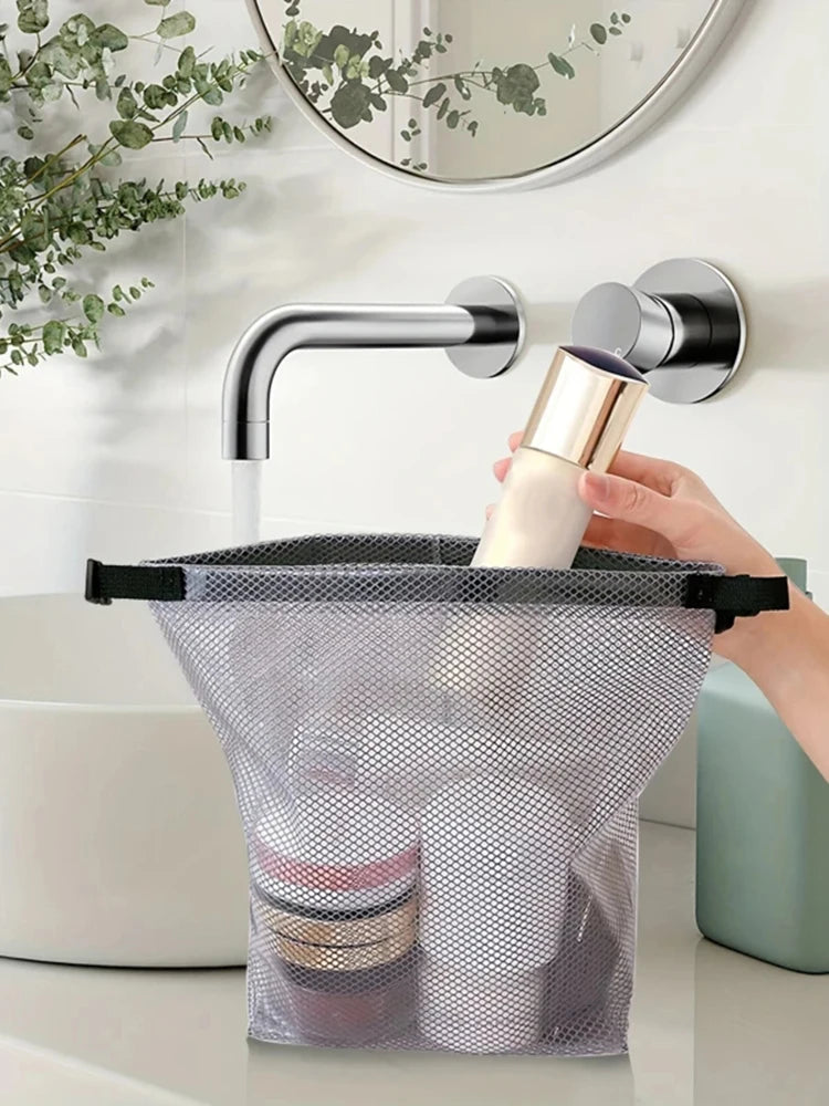 Waterproof Storage Bag, Fitness Clothing, Swimming Bathroom, Large Capacity Drawstring, Men's And Women's Outdoor Toiletries Bag