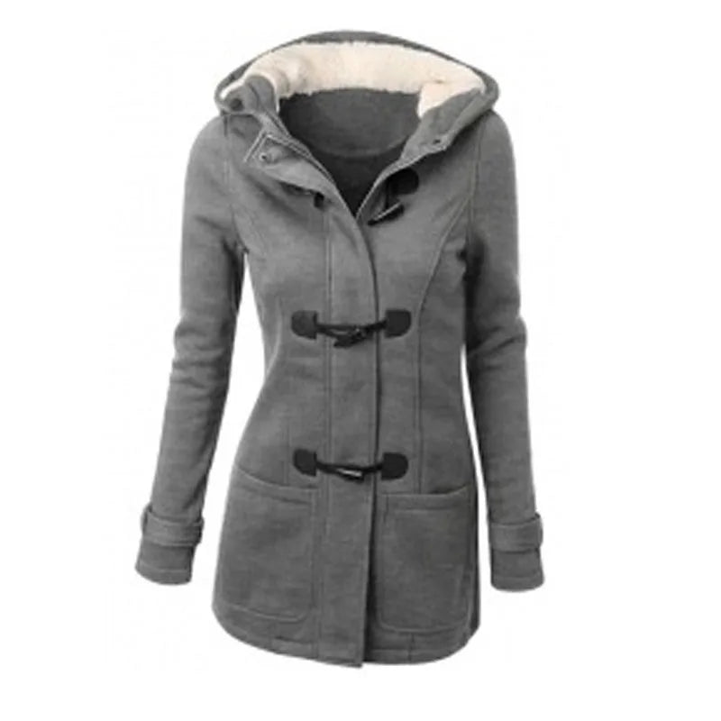 Women Basic Hoodie Jackets Autumn Women's Overcoat Zipper Causal Outwear Coat Female Hooded Coat Casaco Feminino Ladies Jacket