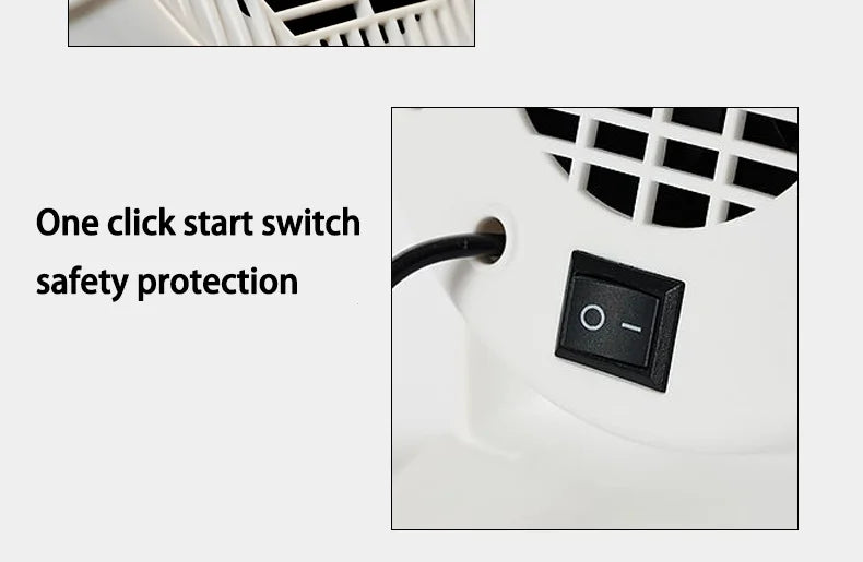 New type of warm air blower, small heater, household energy-saving, energy-saving, foot heating, instant electric heating