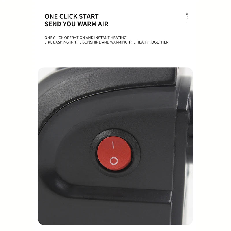 Portable Heater Electric Heater Plug In Wall Room Heater Home Appliance Heating Stove Mini Radiator Heater Fan Warmer Machine