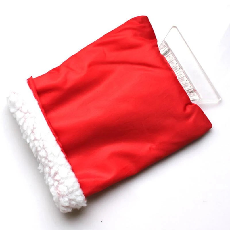 Winter Car Defrosting Warm Gloves De-icing Snow Shovel Plus Gloves Thickened Padded Icebreaker Universal Car Accessories