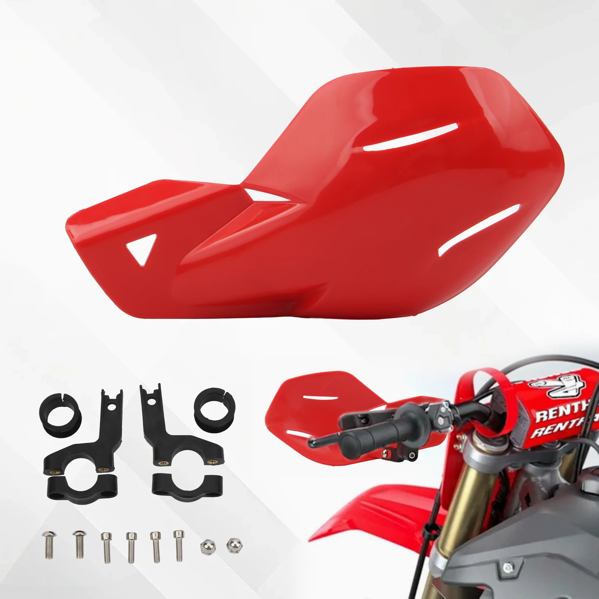 Motorcycle Handguard  Protector for KTM Kawasaki Honda Yamaha Universal Bicycle Plastic Mini Motocross Dirt Bike Hand Guards